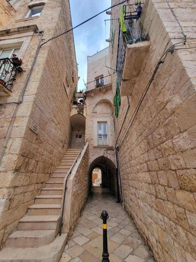 Giovinazzo Historic Apulia Old Town Stone House With Private Patio Appartement Buitenkant foto