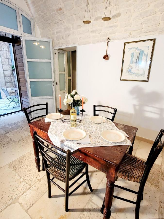 Giovinazzo Historic Apulia Old Town Stone House With Private Patio Appartement Buitenkant foto